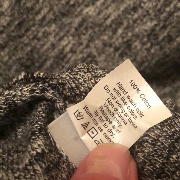 Madewell Gray Marled Mockneck - Picture 7 of 7